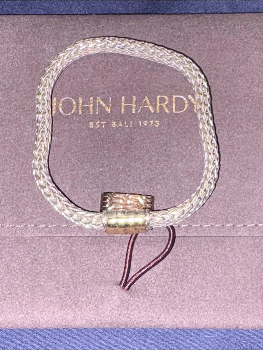 John Hardy woven braided